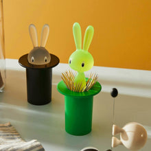 Alessi Magic Bunny Toothpick Holder Green