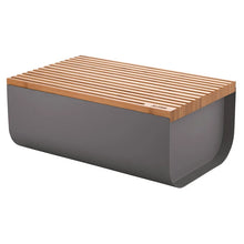 Alessi Mattina Bread Bin Dark Grey