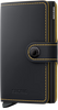 Secrid Miniwallet Matte Black-Ochre