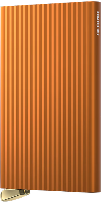 Secrid Premium Cardprotector Fluted Orange