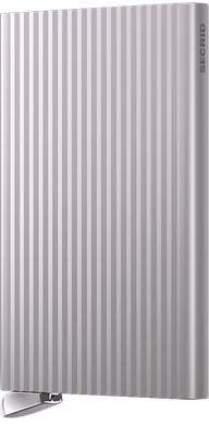 Secrid Premium Cardprotector Fluted Silver