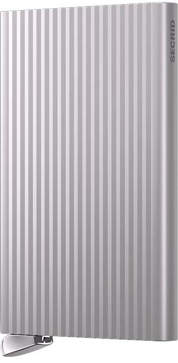 Secrid Premium Cardprotector Fluted Silver