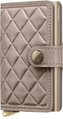 Secrid Miniwallet Premium Emboss Diamond-Chalk