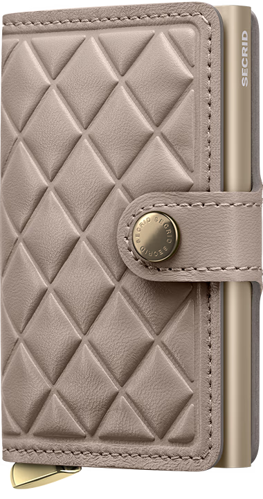 Secrid Miniwallet Premium Emboss Diamond-Chalk