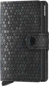 Secrid Miniwallet Hexagon Black