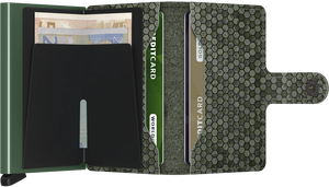 Secrid Miniwallet Hexagon Green