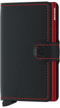 Secrid Miniwallet Matte Black-Red