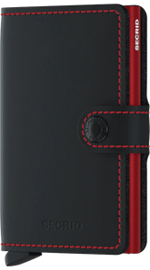 Secrid Miniwallet Matte Black-Red