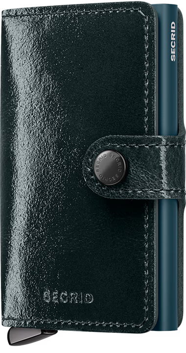 Secrid Miniwallet Premium Naplak-Bottle Green