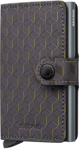 Secrid Miniwallet Optical Grey-Yellow