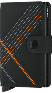 Secrid Miniwallet Stitch Linea Orange
