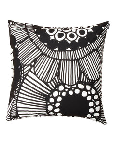 Marimekko Cushion Cover Siirtolapuutarha Black - stilecollettivo