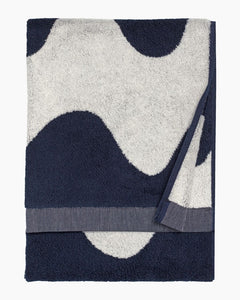 Marimekko Lokki Hand Towel Navy