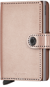 Secrid Mini Wallet Metallic Rose - stilecollettivo