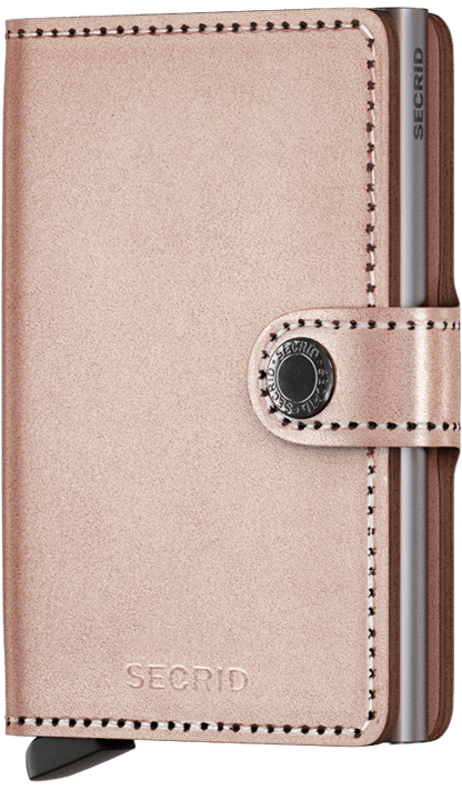 Secrid Mini Wallet Metallic Rose - stilecollettivo