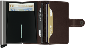 Secrid Mini Wallet Original Dark Brown - stilecollettivo