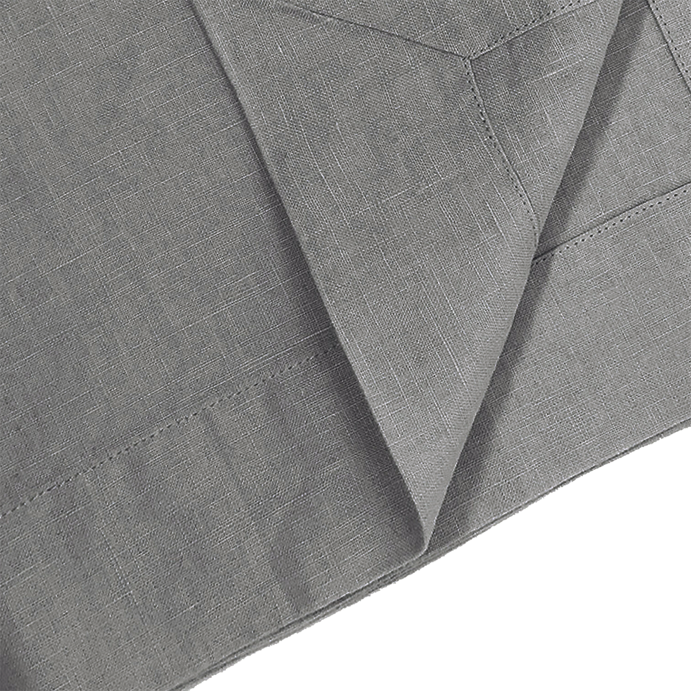 Letia Nappe Linen Tablecloth Granite